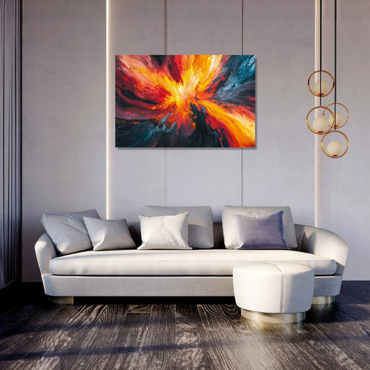 Volcano of Energy Canvas
