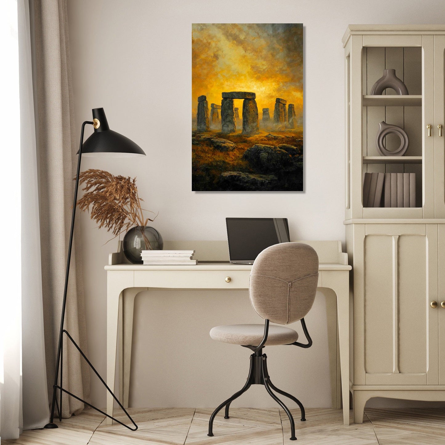 Stonehenge Sunset Canvas