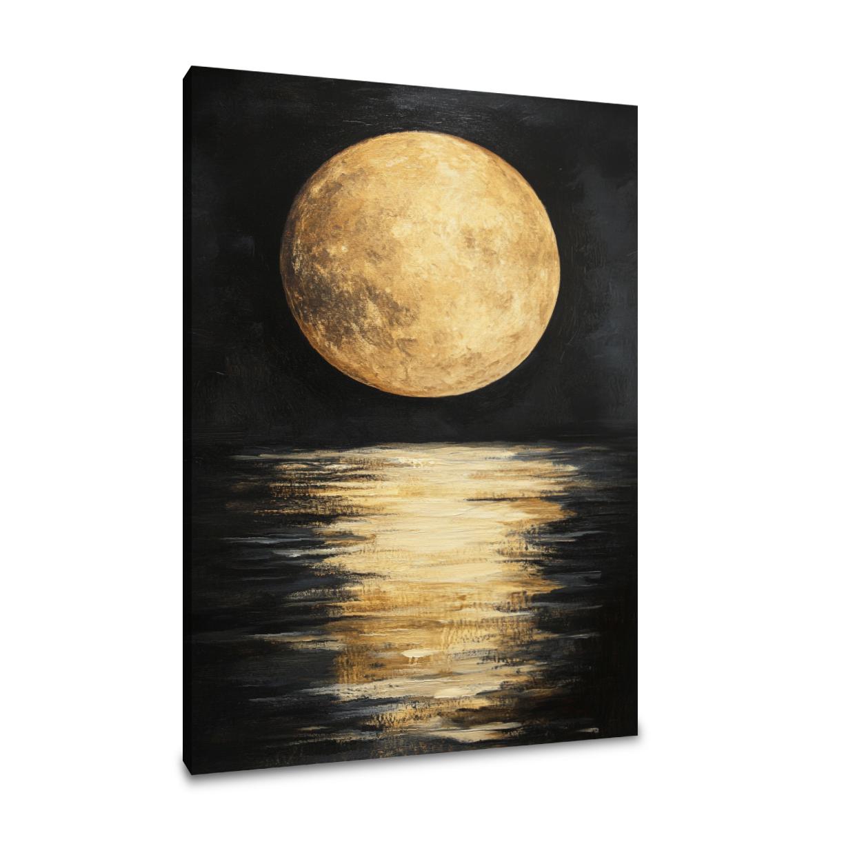 Moonlit Serenity Expression Canvas