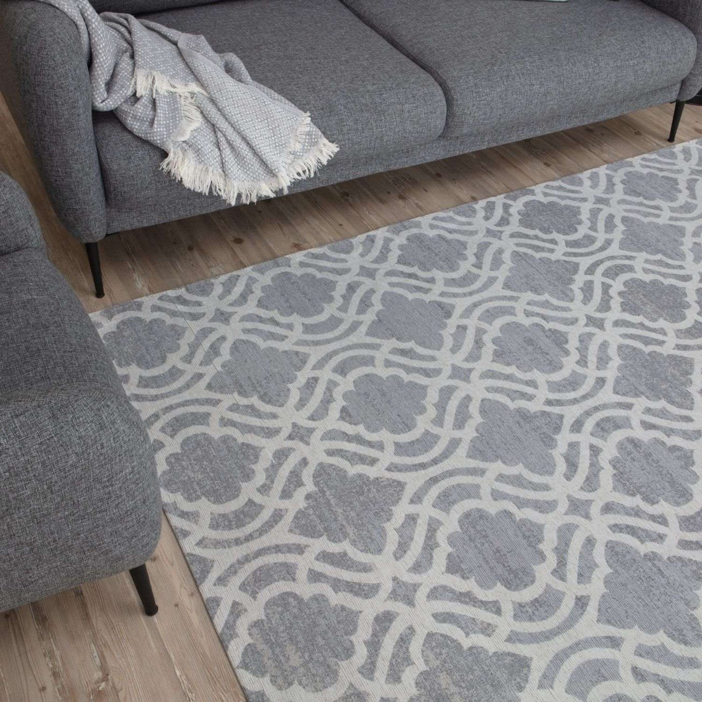 Washable Rug Carina Grey | 6901G