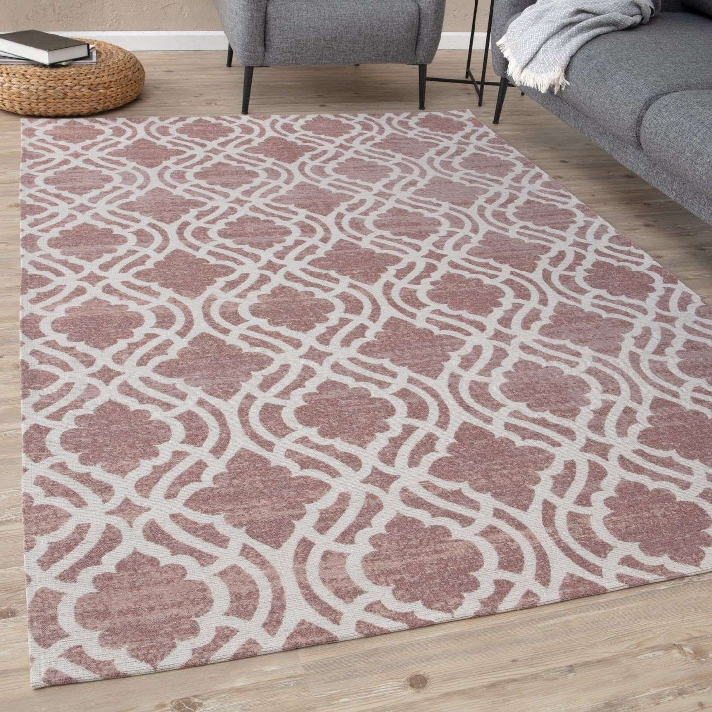 Washable Rug Carina Pink | 6902P