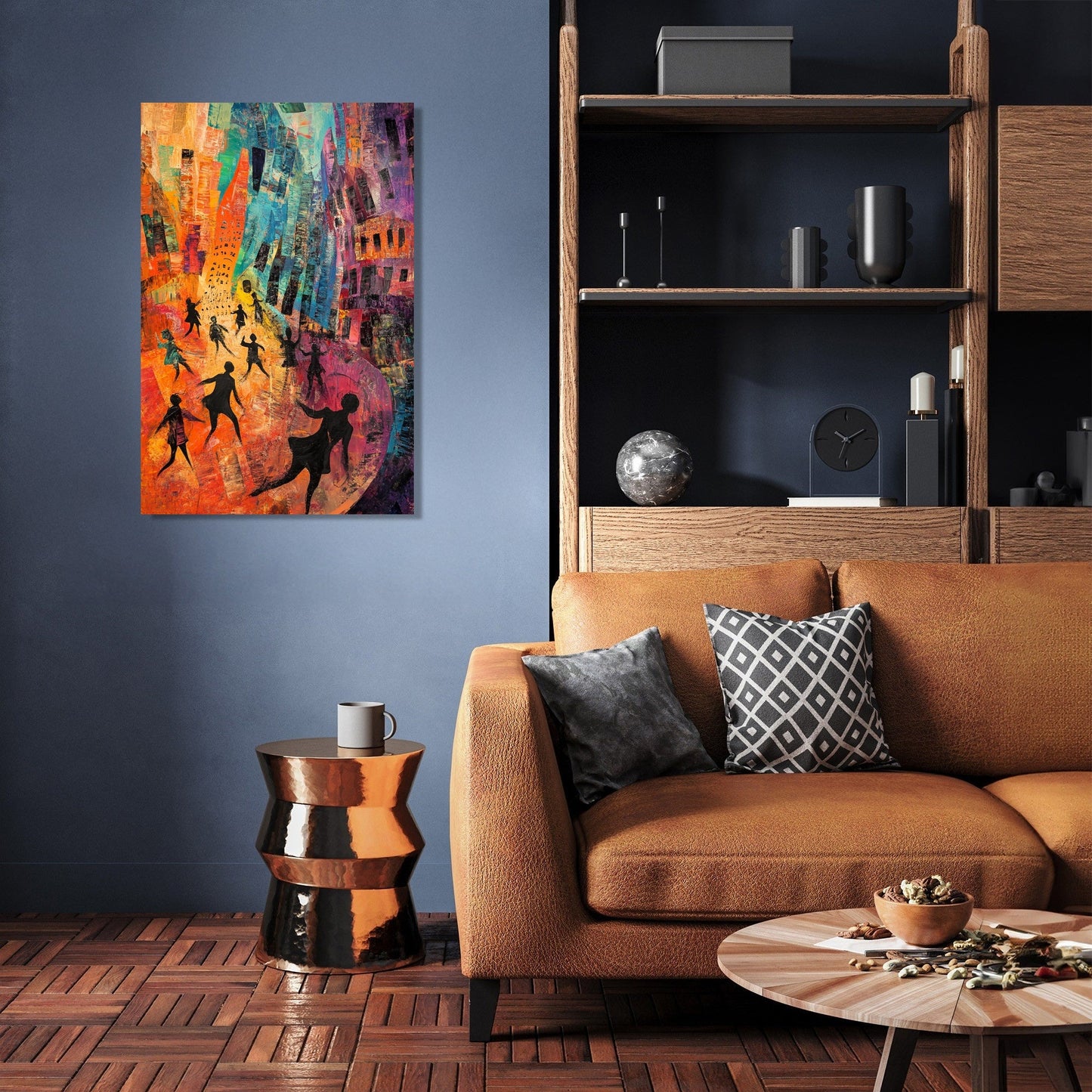 Rhythmic Symphony Canvas
