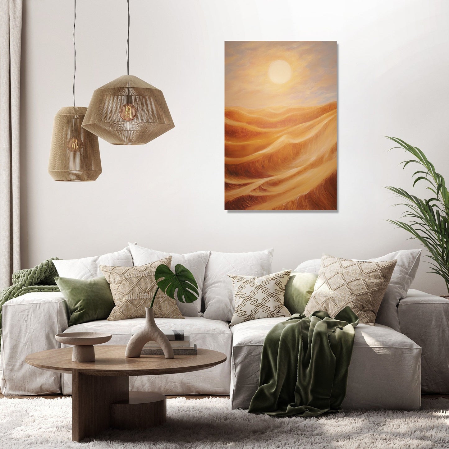 Mirage of the Desert Canvas