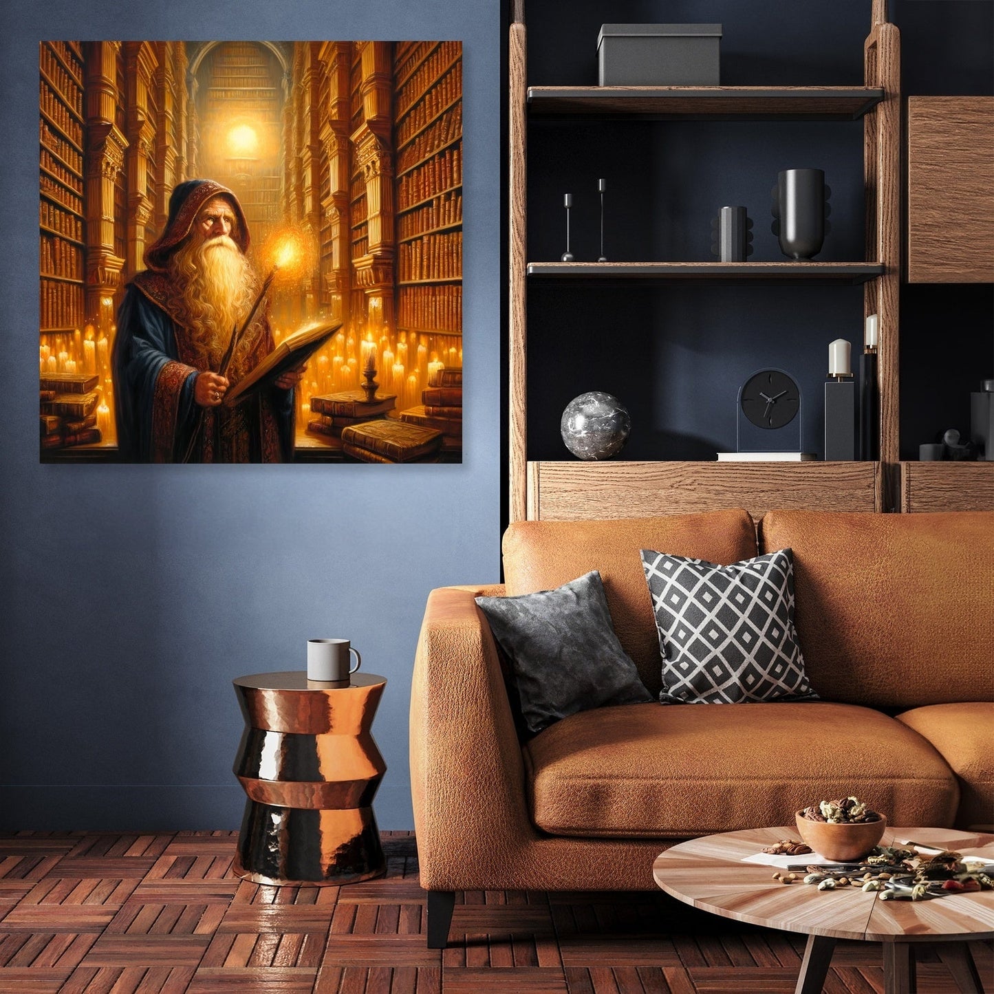 Scholarly Magic Library Canvas