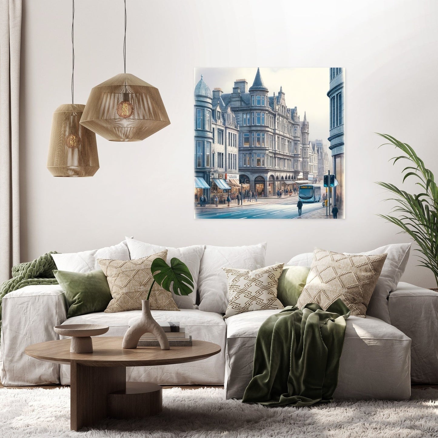 Union Street Aberdeen Canvas