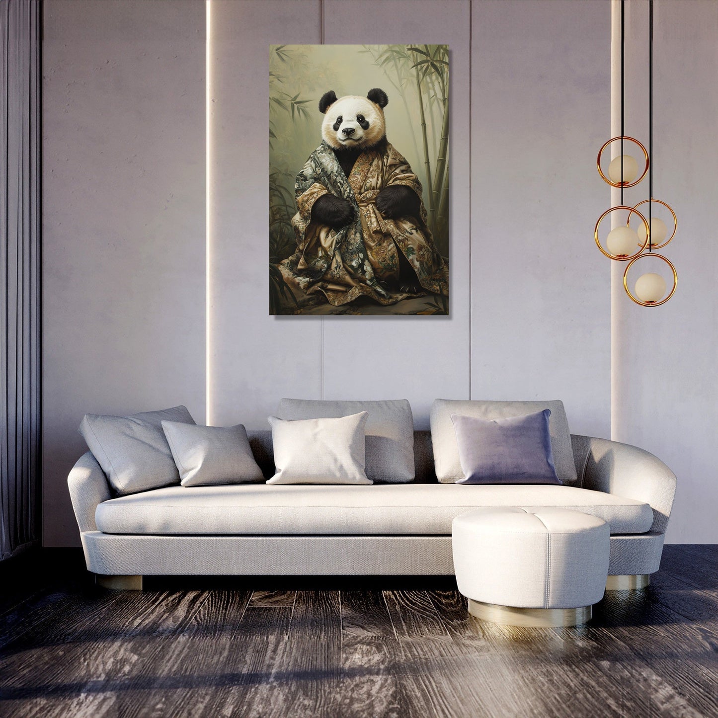Panda's Serene Canvas