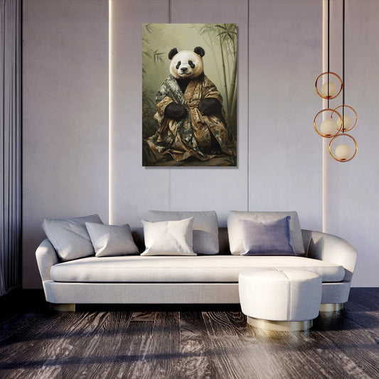 Panda's Serene Canvas