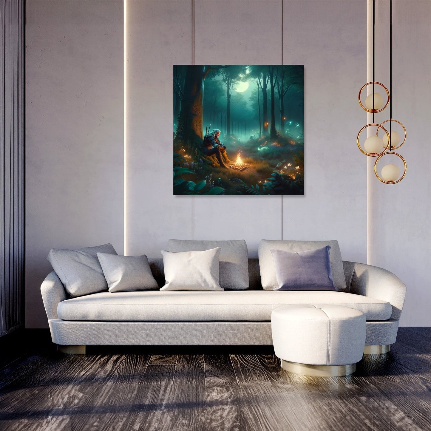 Twilight Forest Canvas