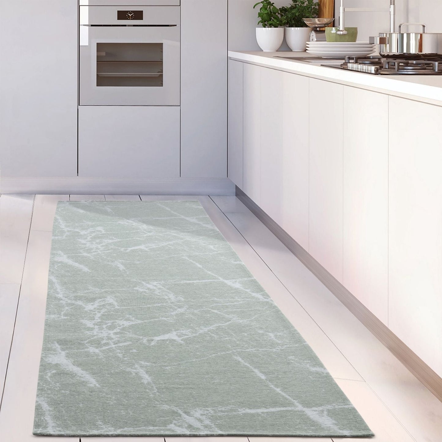 Washable Rug Carina Green | 6954