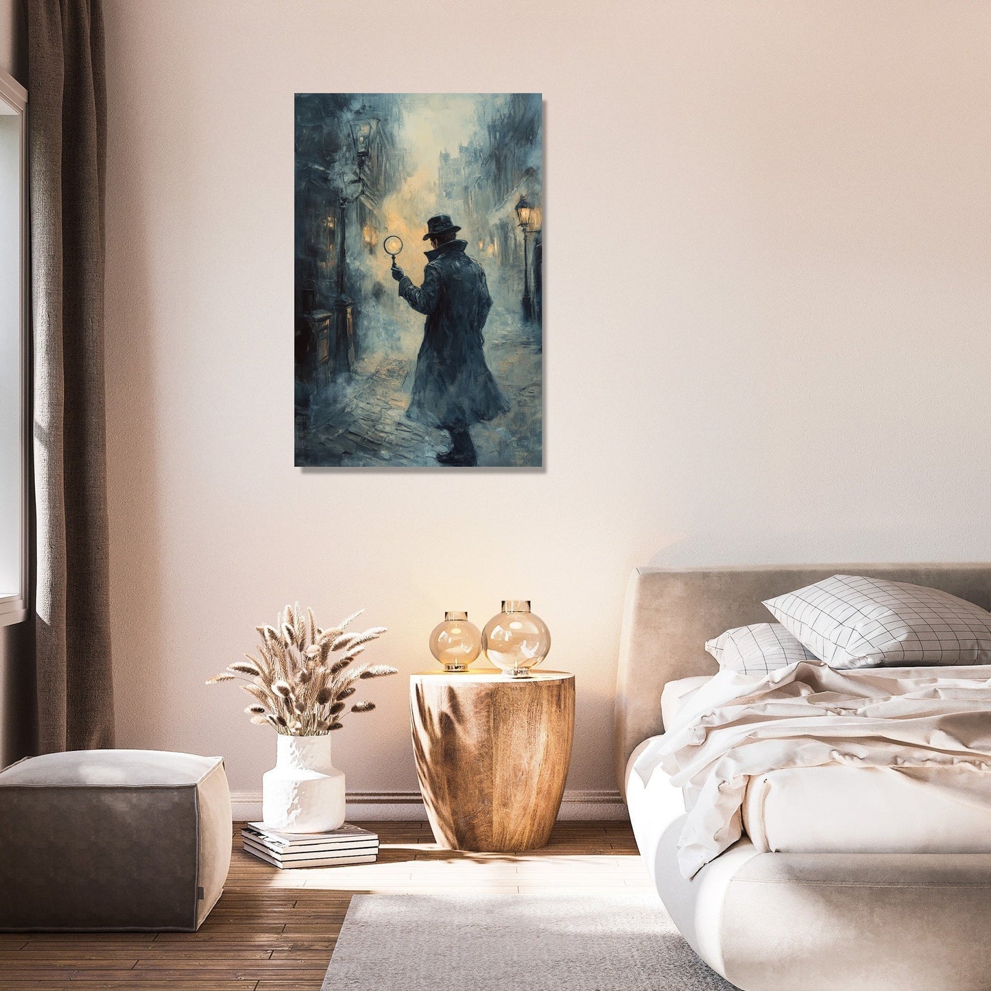 The Detective’s Path Canvas