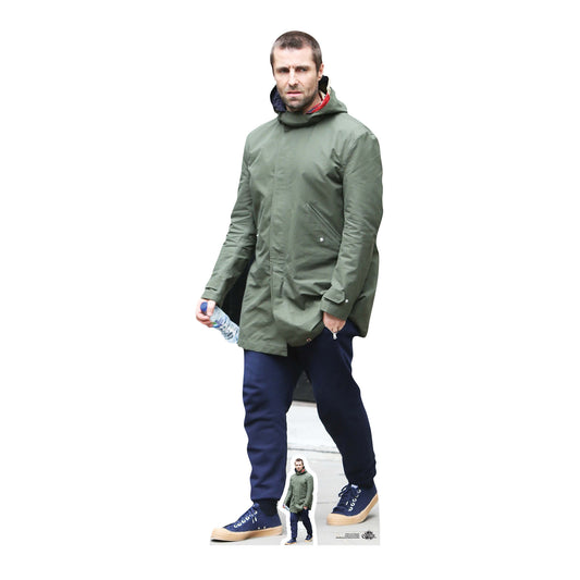 CS695 Liam Gallagher Height 178cm Lifesize Cardboard Cutout With Mini