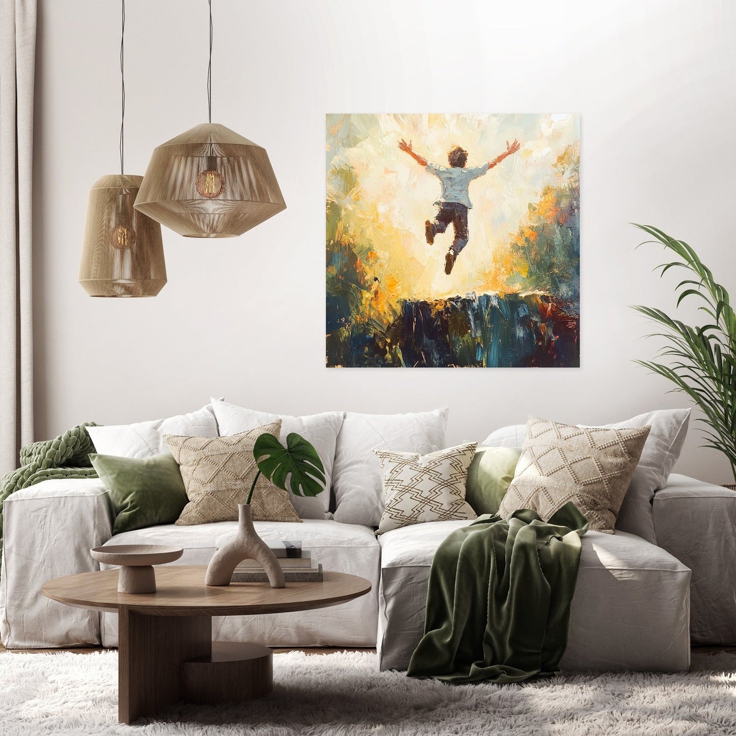 Leap of Triumph Canvas