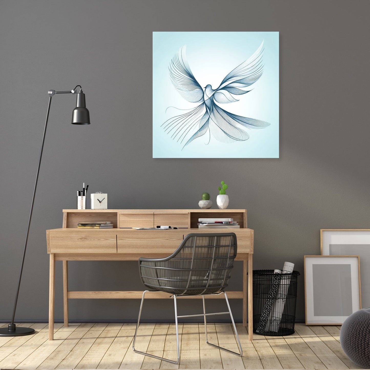 Elegant Flight Canvas