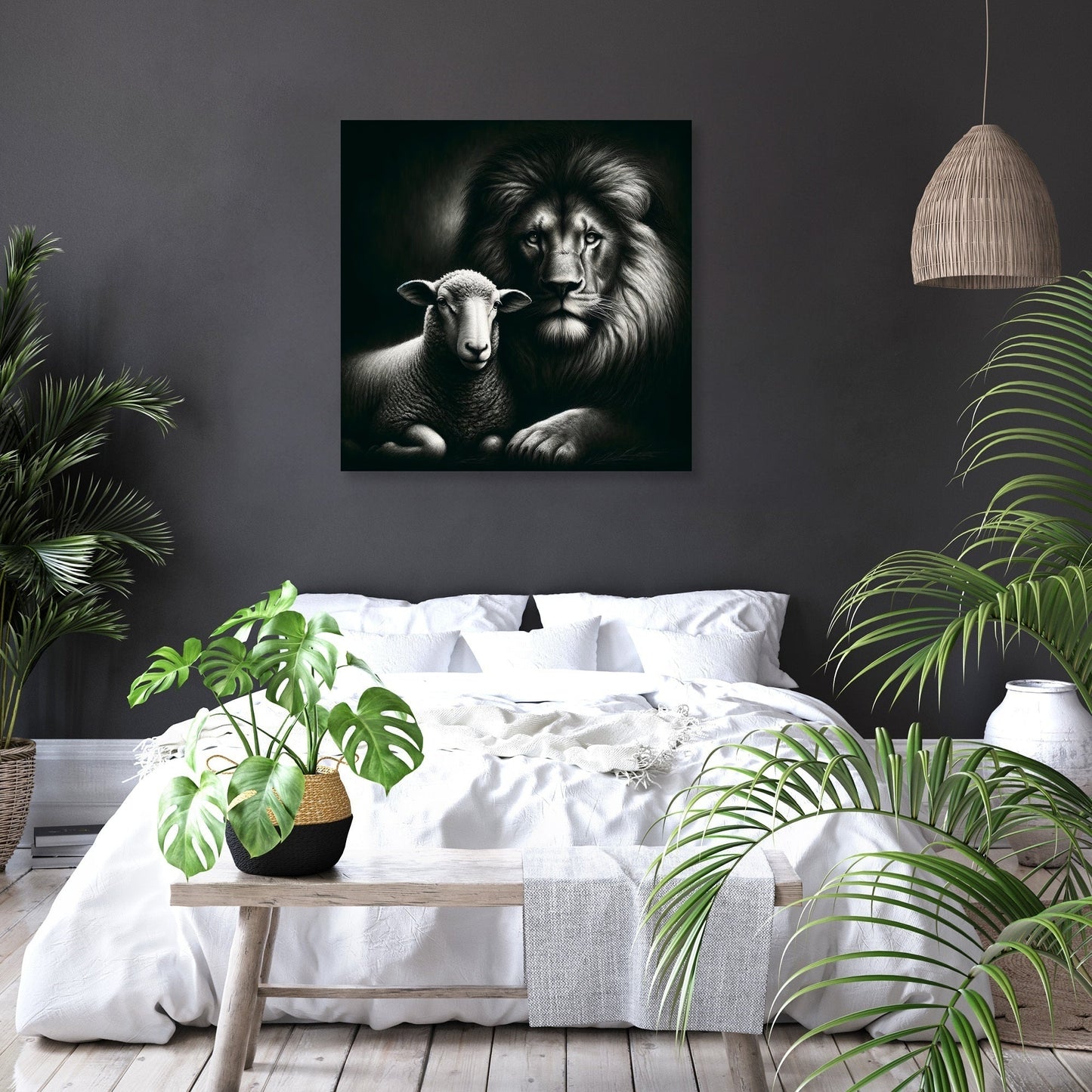 Guardian Shadow Canvas