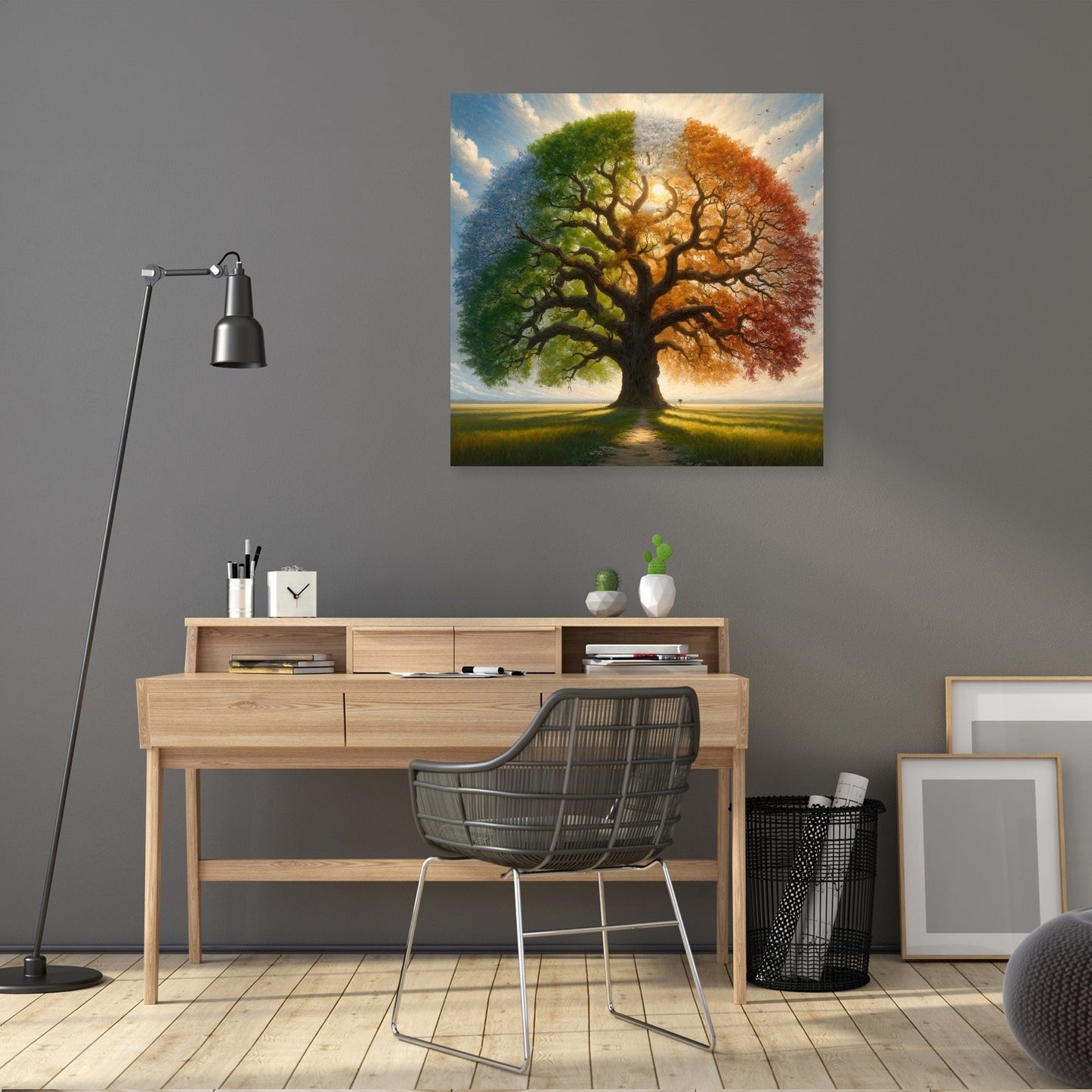 Timeless Oak Seasons Canvas