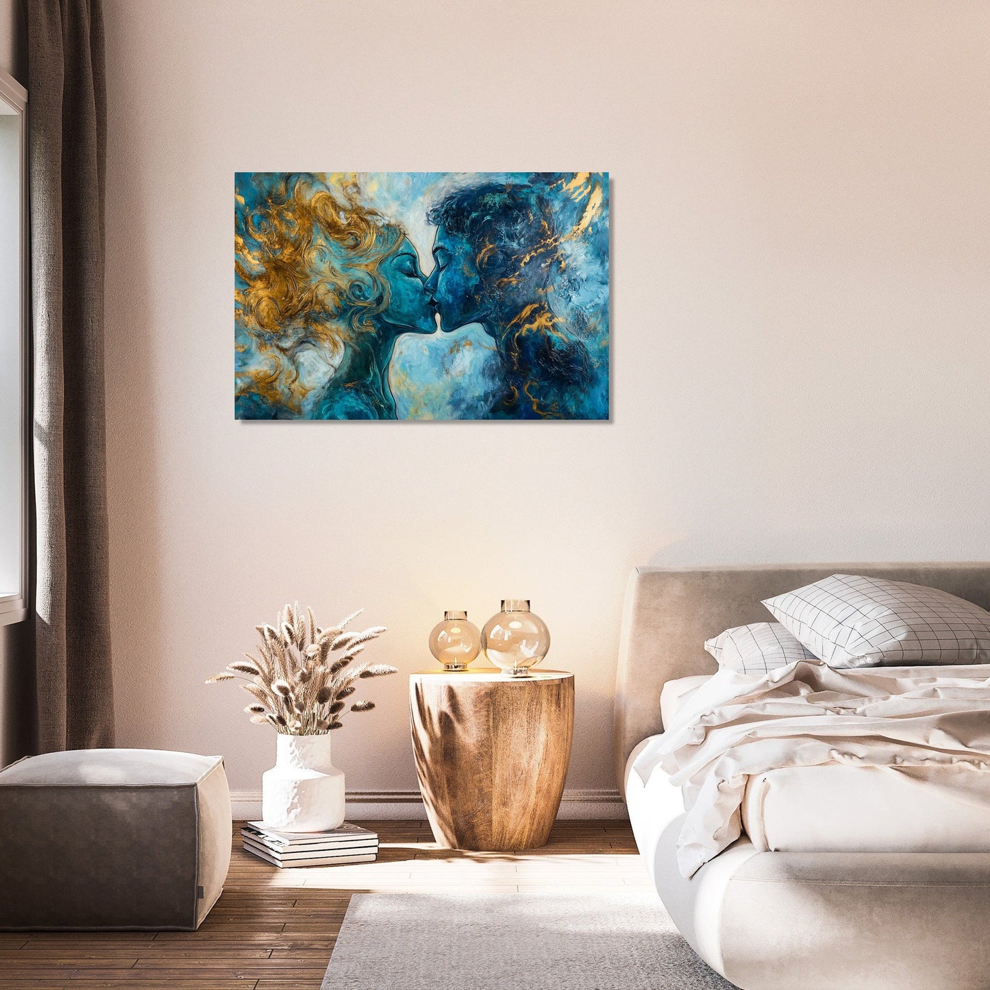 First Kiss Canvas