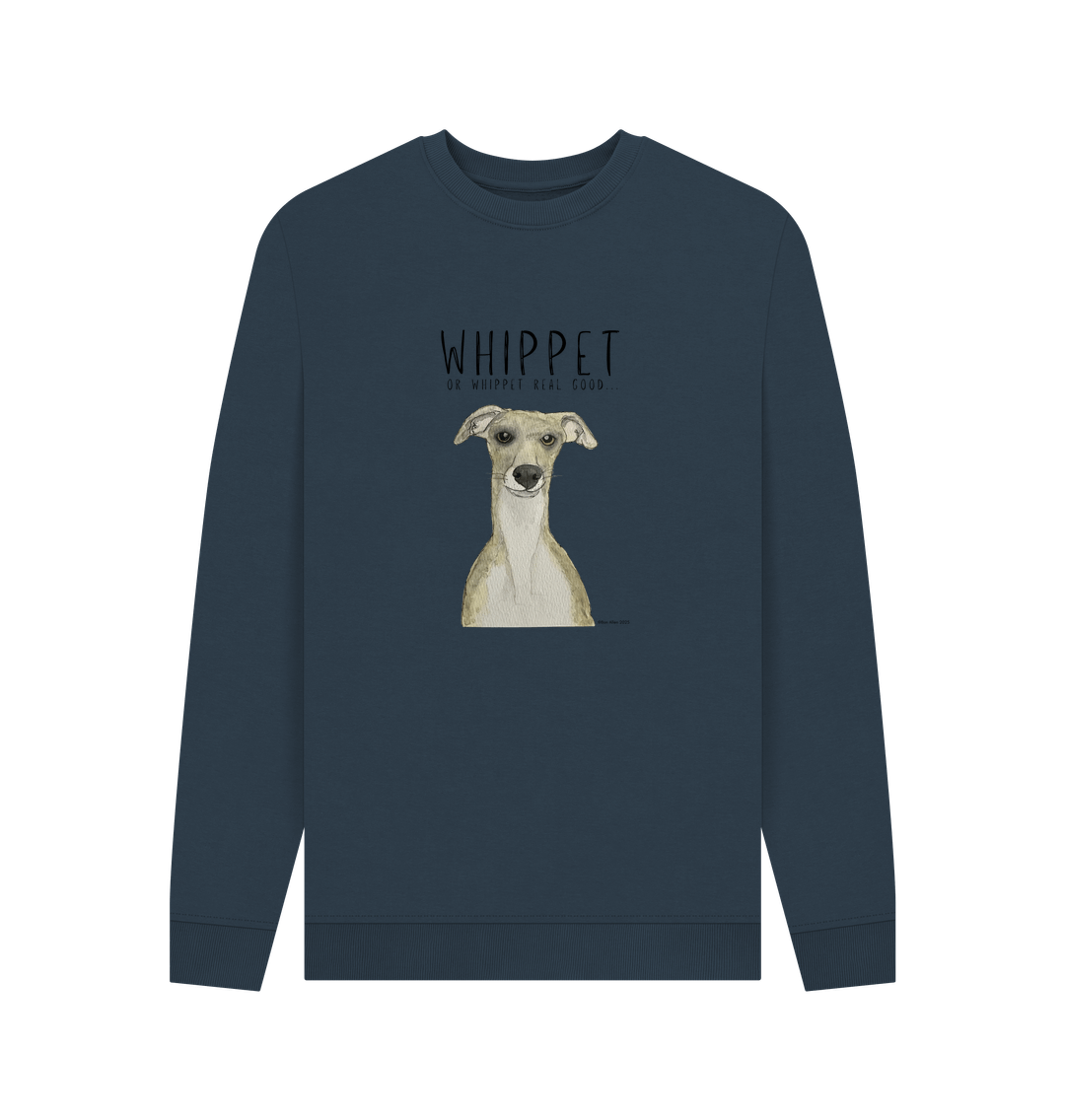 Whippet-Inspired Sweatshirt: Comfort, Style & Zoomie-Approved!