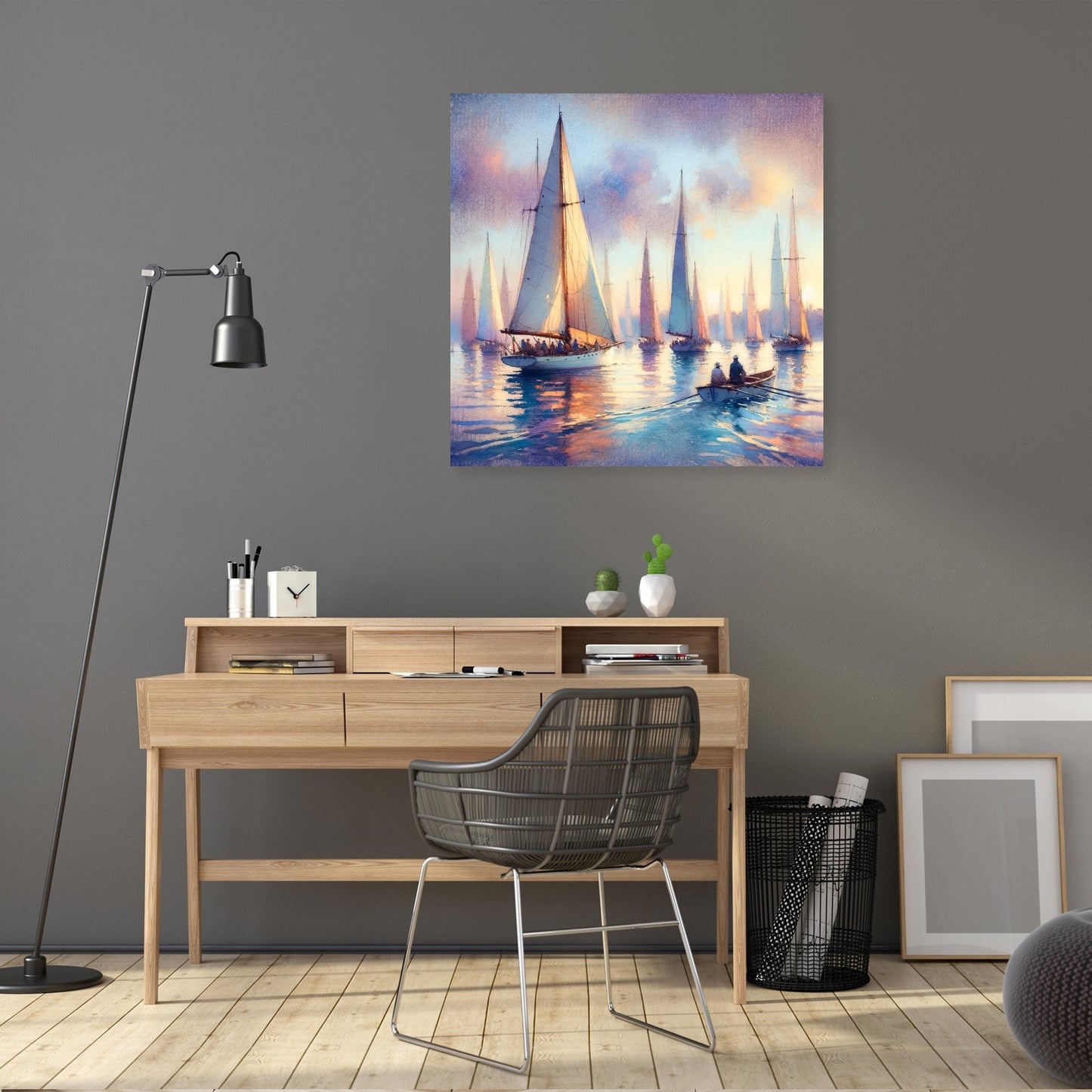 Dawn's Regatta Canvas