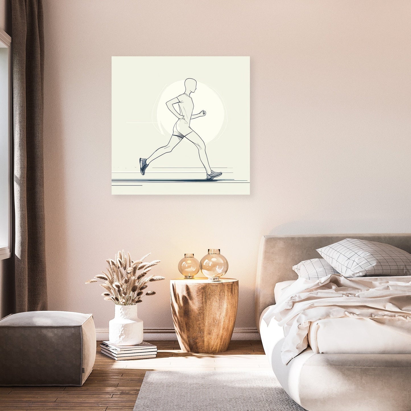 Graceful Runner Canvas