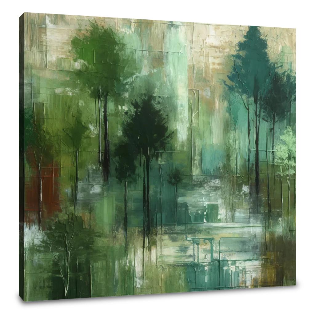Verdant Mystery Canvas