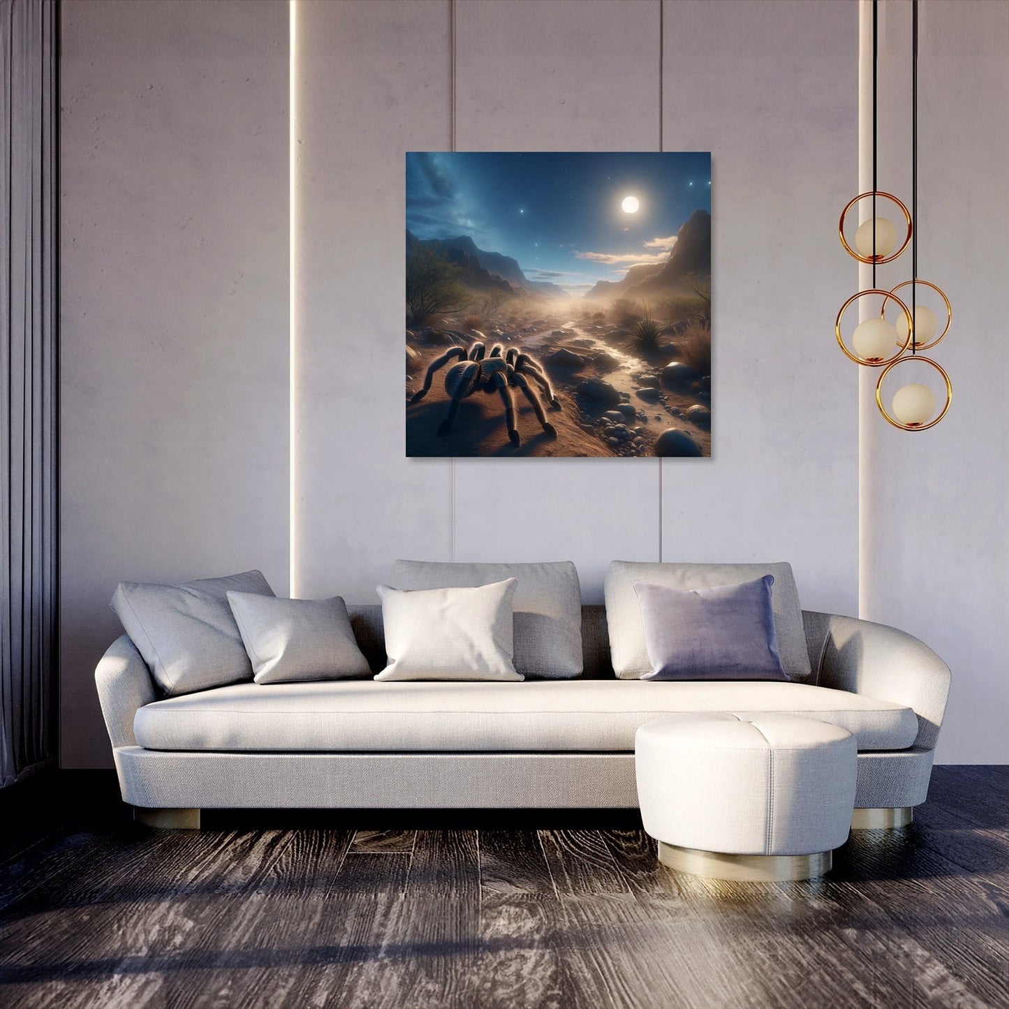Moonlit Journey Canvas