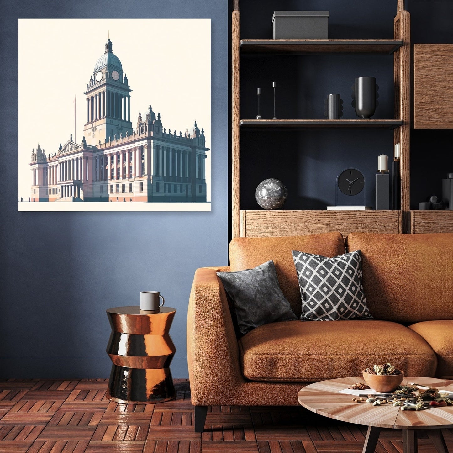 Leeds Town Hall Elegance Canvas