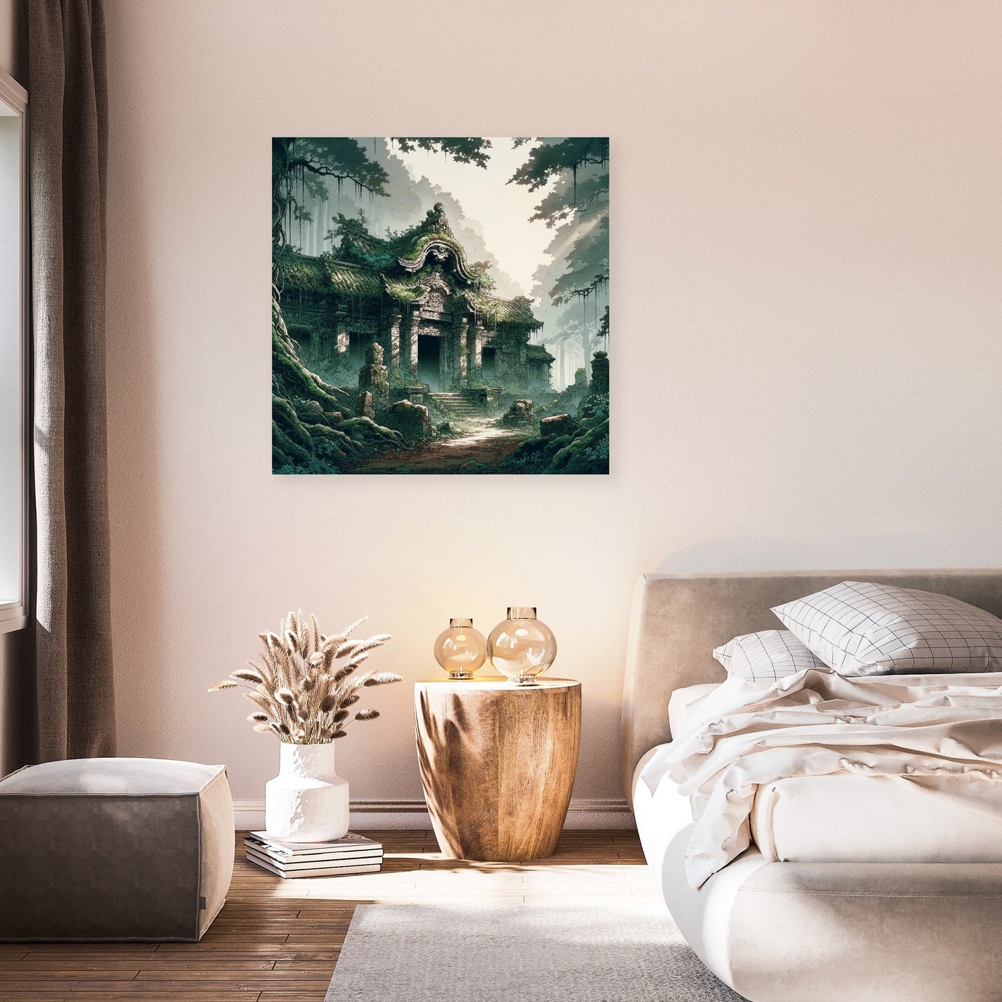 Forgotten Temple Canvas