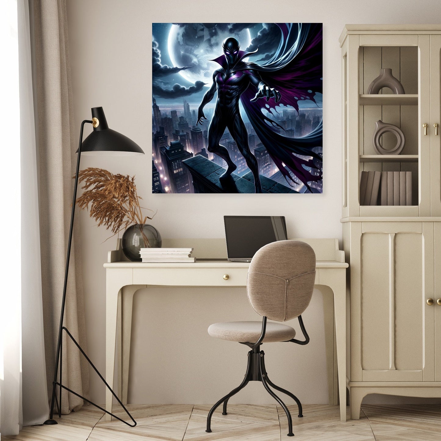 Shadow Vortex Canvas