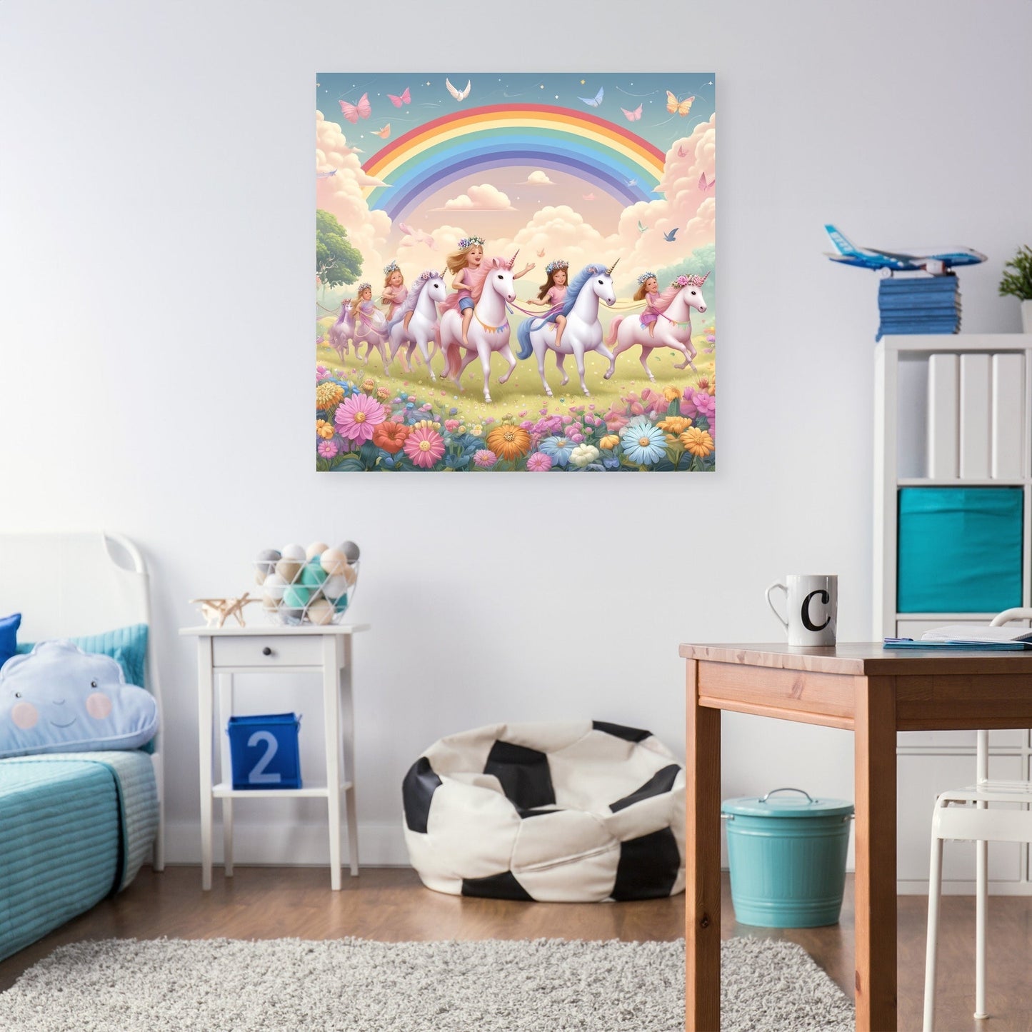 Unicorn Parade Canvas