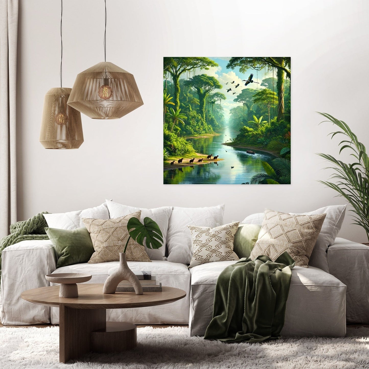 Amazon River Canvas