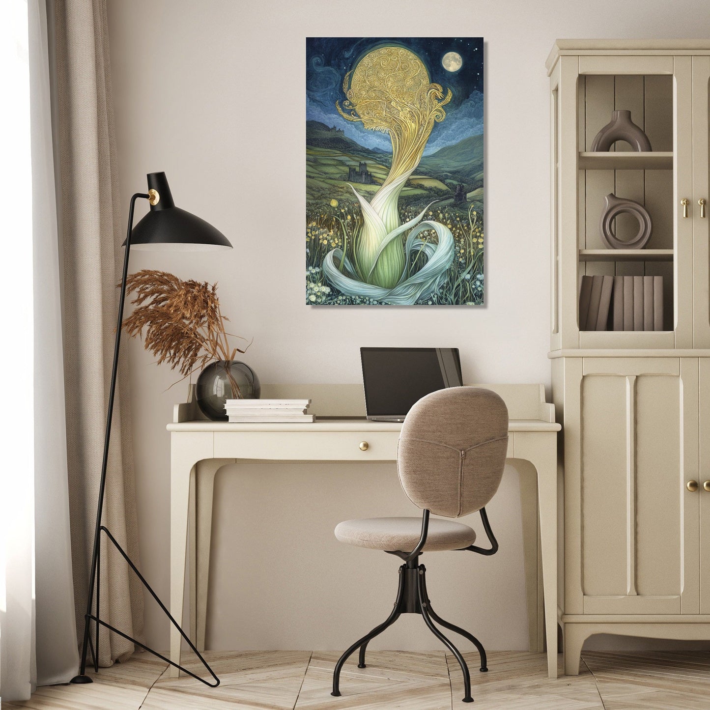 Mystical Leek Canvas