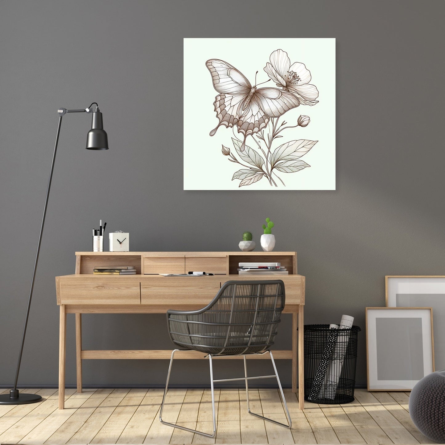 Butterfly Elegance Canvas
