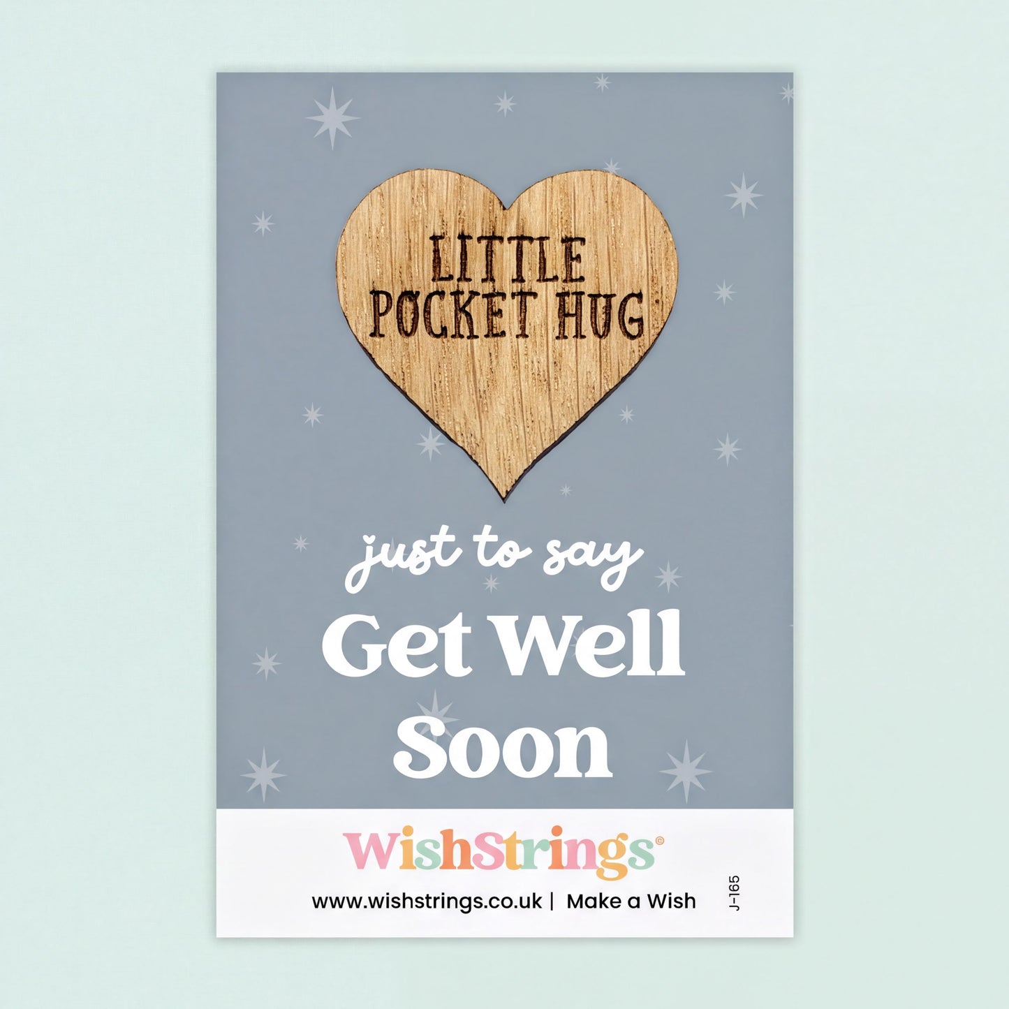 Pocket Hug - Get Well Soon | Thoughtful Gift for Recovery & Support | Keepsake Token for Sending Hugs During Illness & Hospital Stay