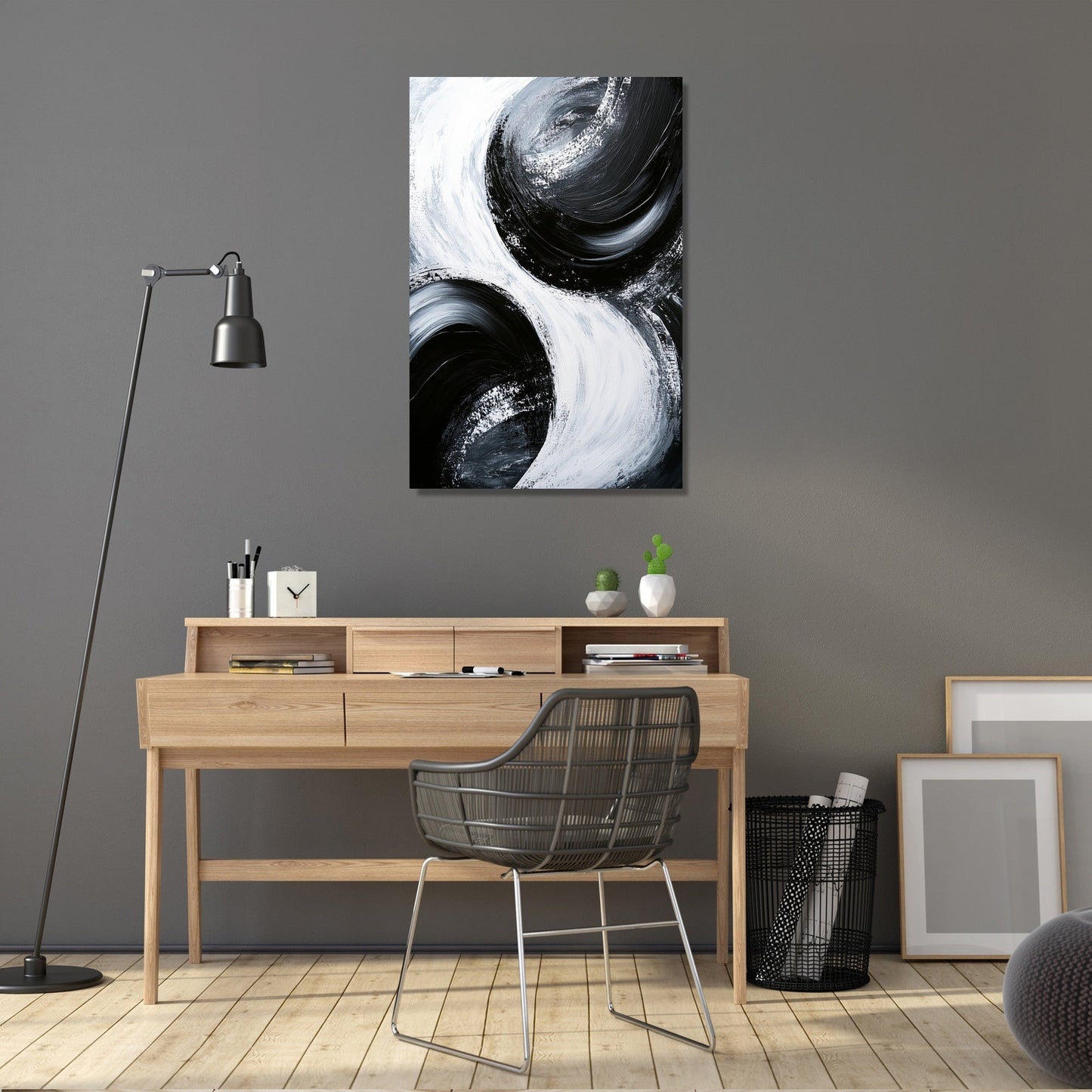 Emotion's Swirl Canvas