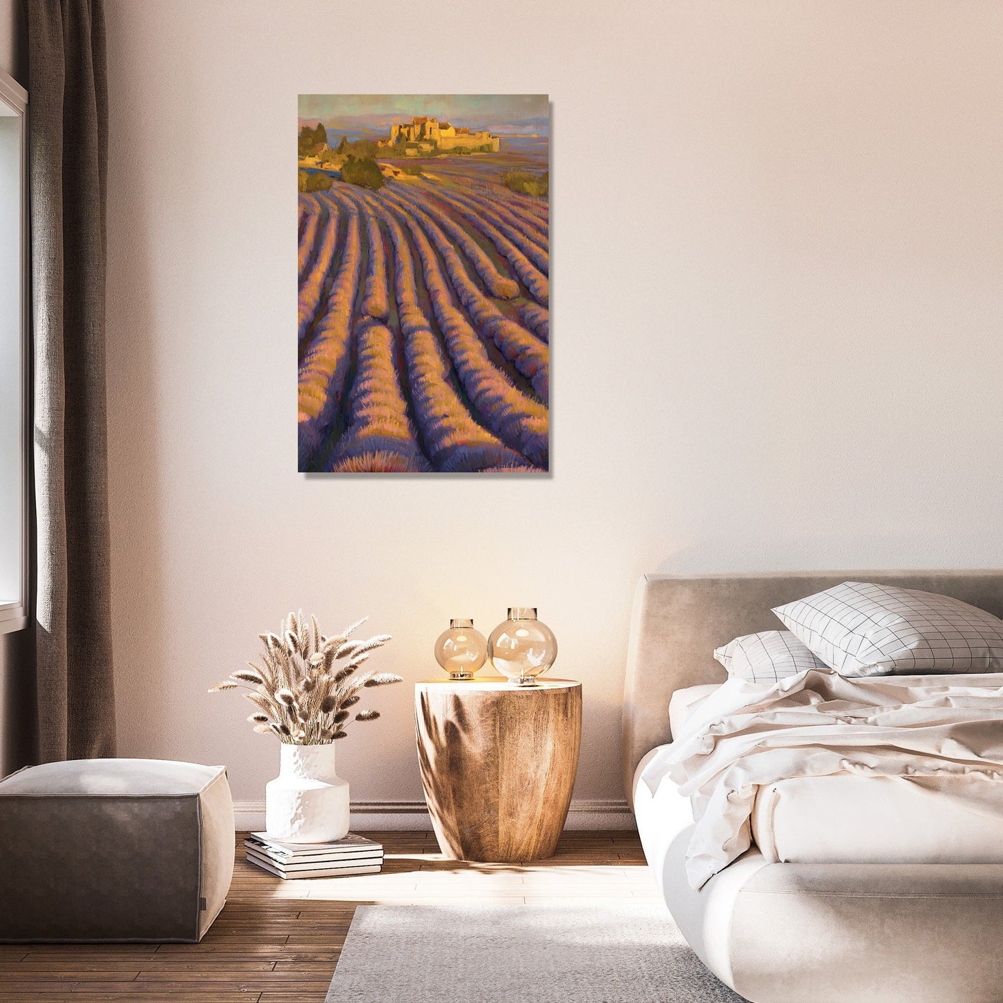 Lavender Monastery Canvas