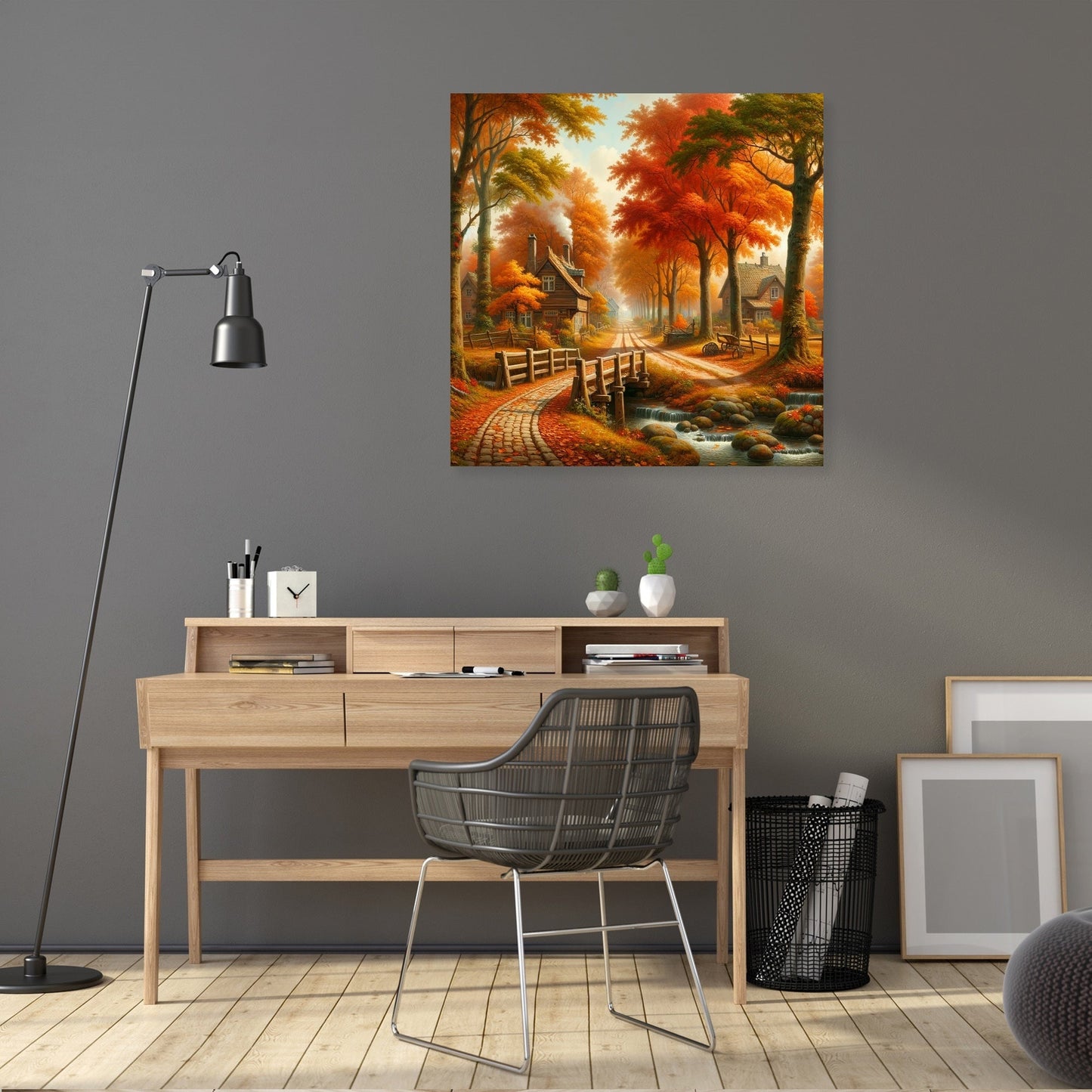 Autumn Lane Canvas