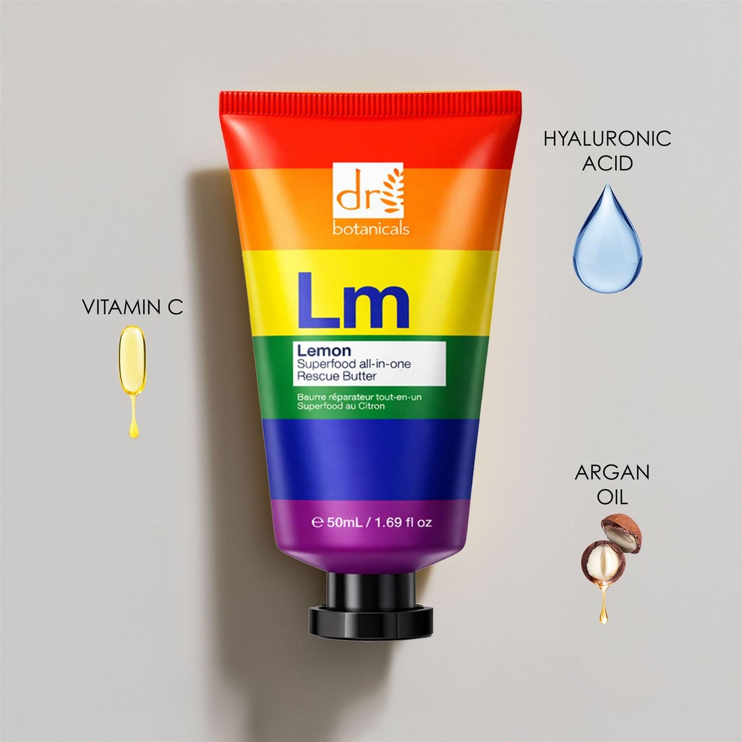 Pride Edition Lemon Superfood All-In-One Rescue Butter 50ml