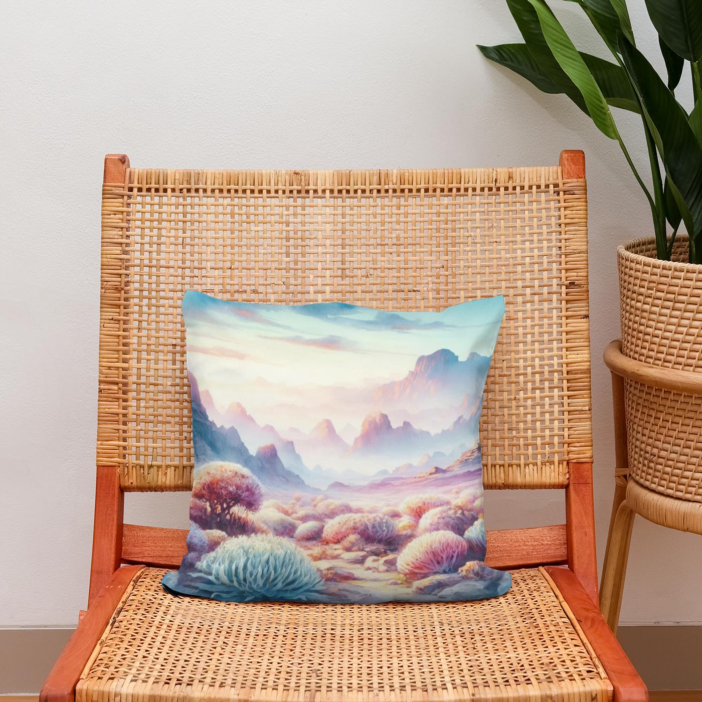 Socotra Dreamscape Cotton Cushion