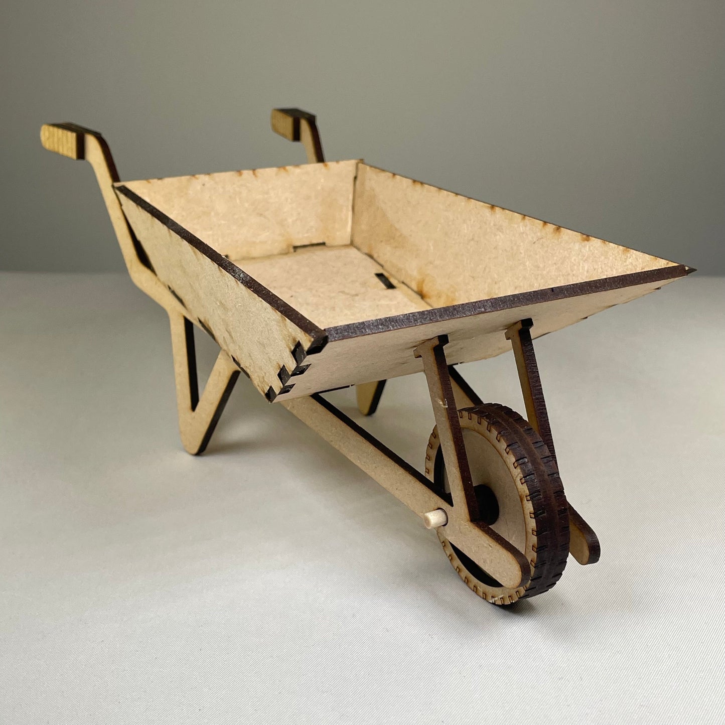 Wheelbarrow Planter - Pre-Built Model by Curious Rabbit ®