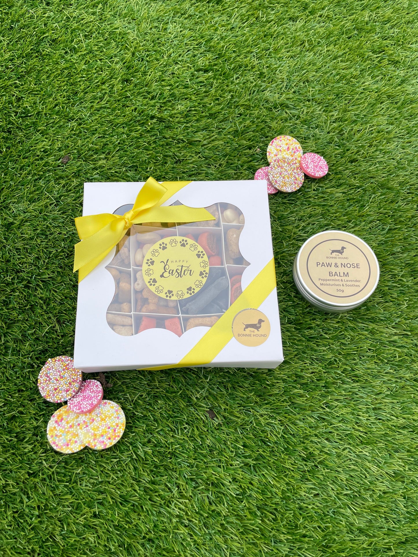 Happy Easter Treat Box - Dog Safe Chocolates