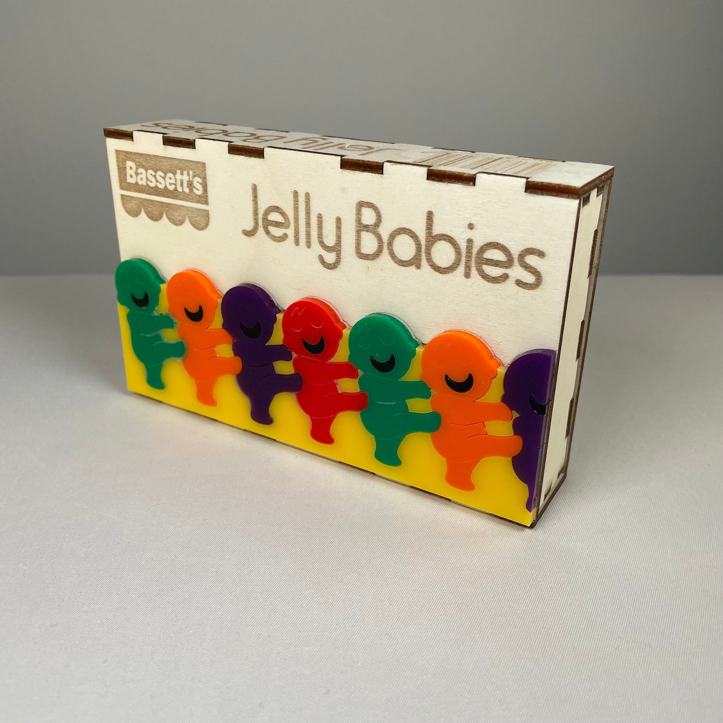 Jelly Babies Box - Pre-Built Model by Curious Rabbit ®