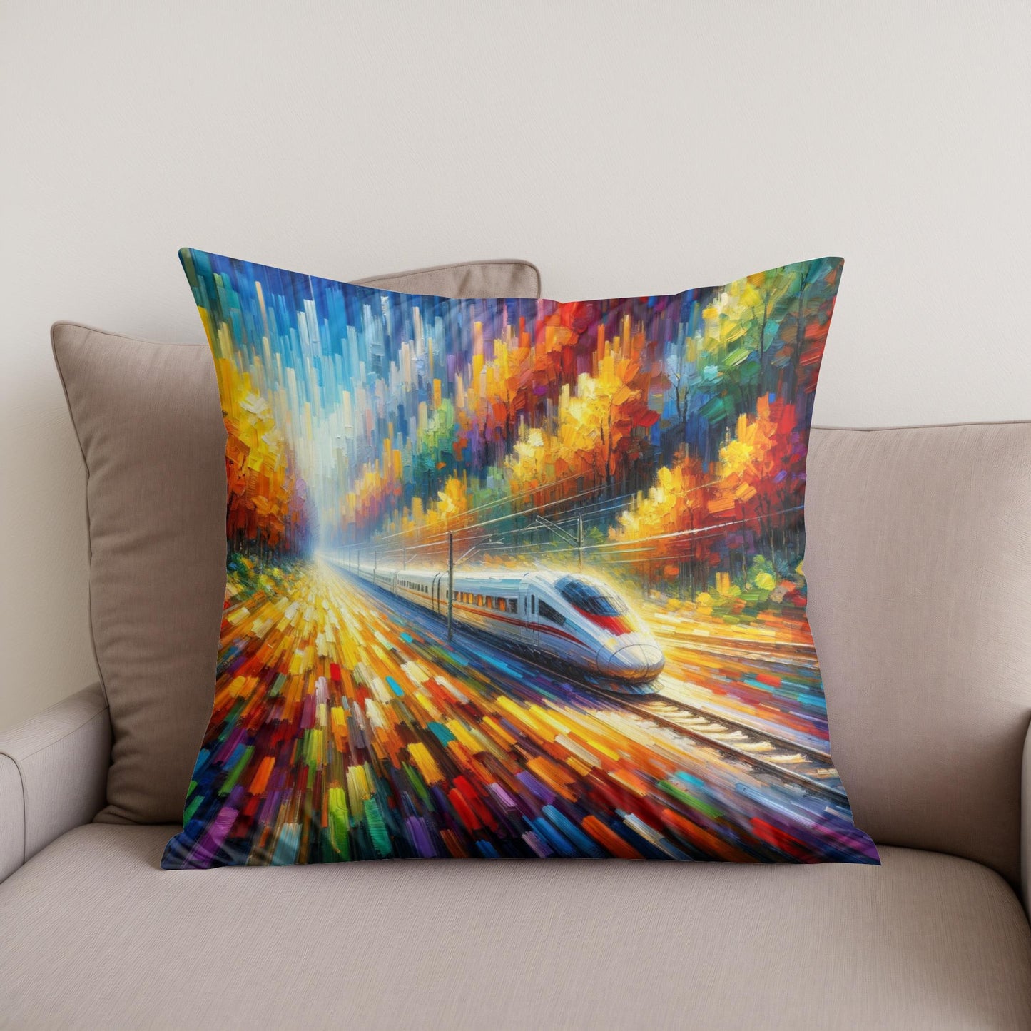Autumn Express Cotton Cushion
