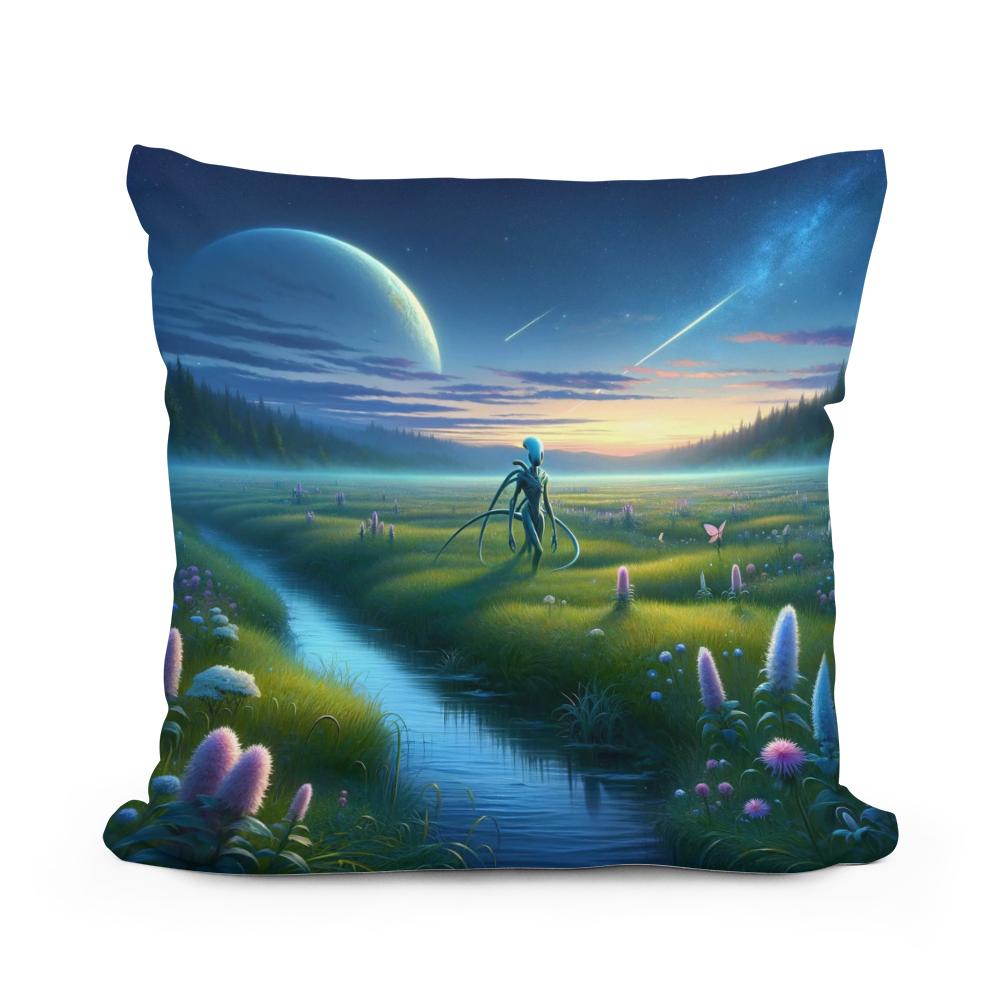 Twilight Encounter Cotton Cushion