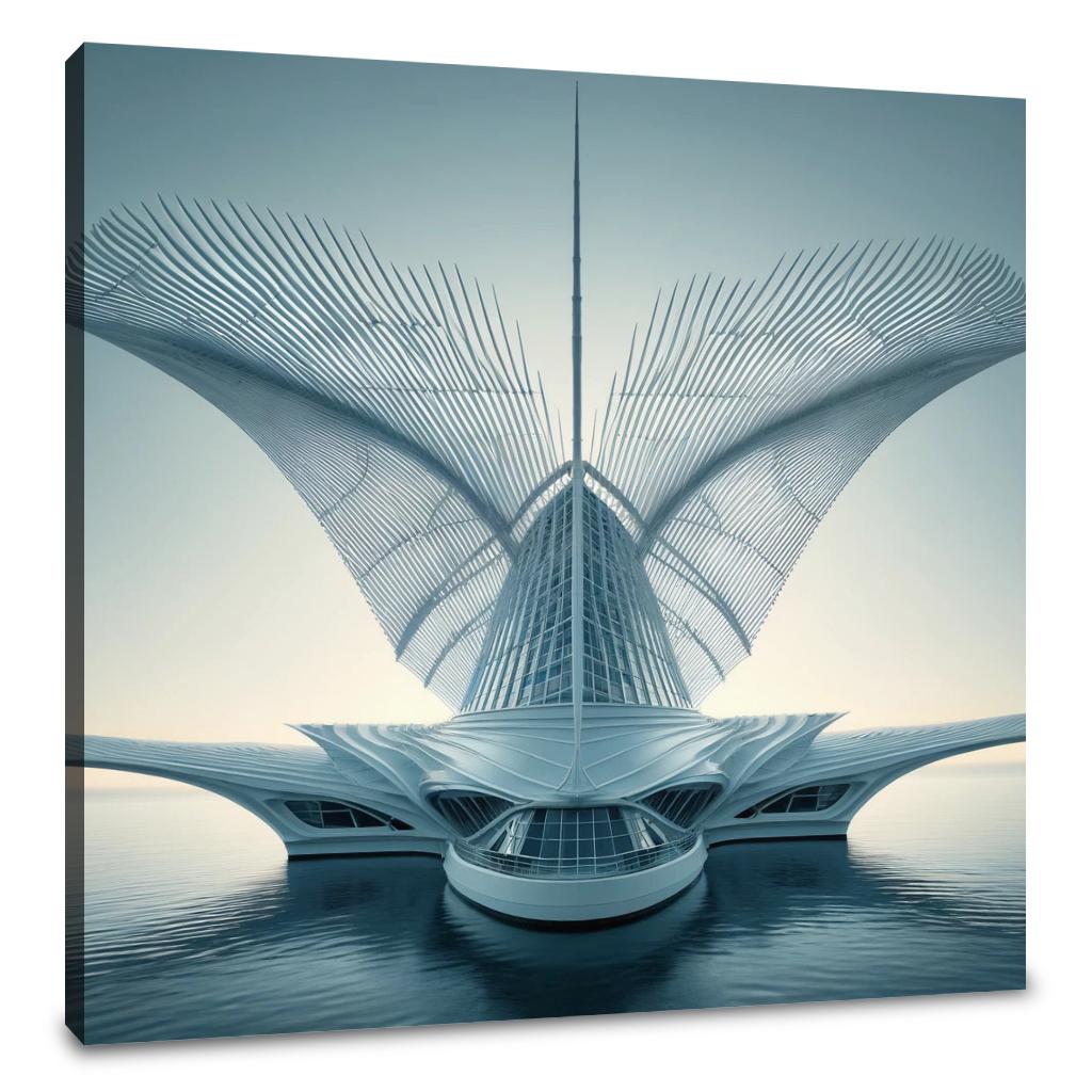 Milwaukee Art Wave Canvas
