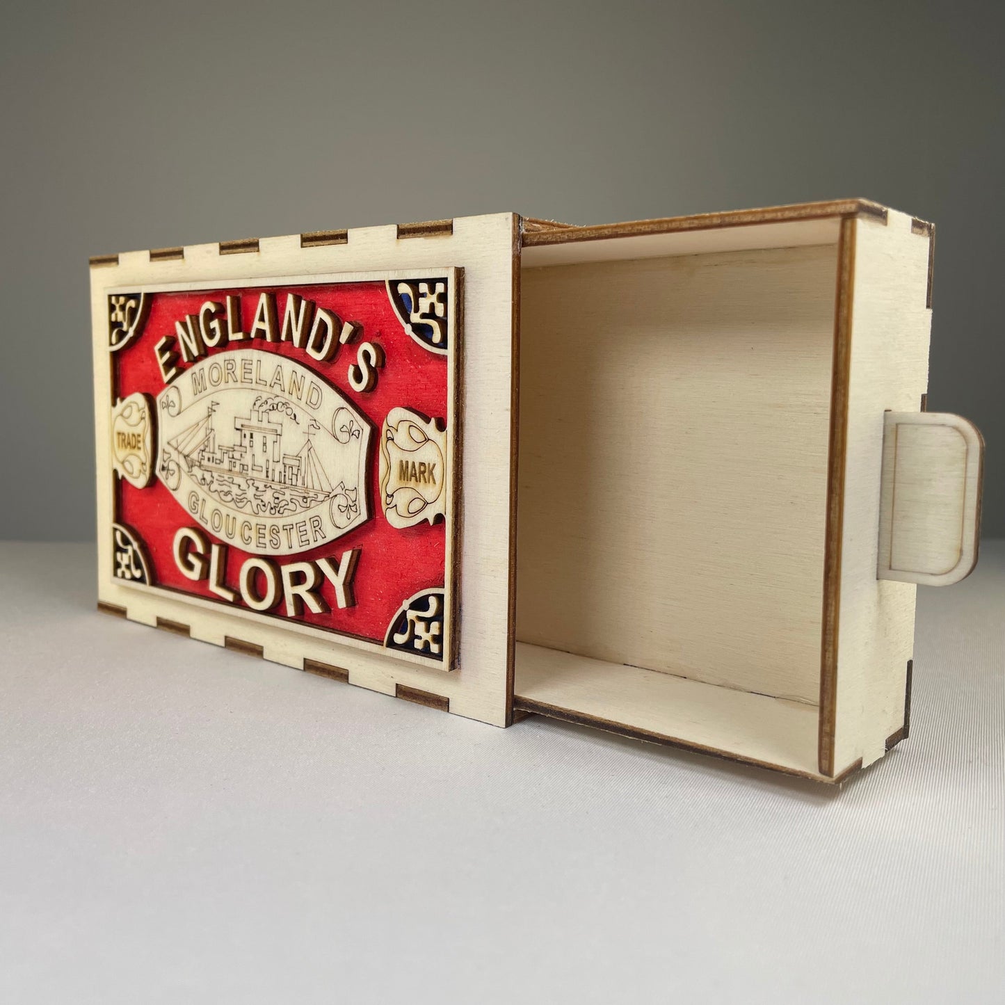 Matchbox (England Glory) - Flatpack Model Kit by Curious Rabbit ®