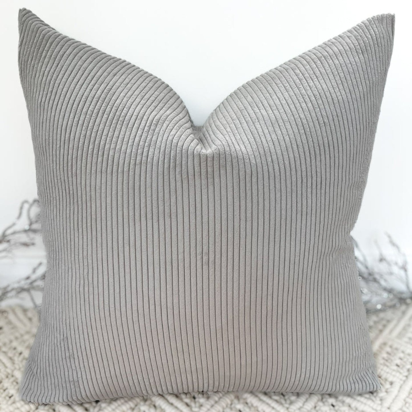 The Couture Cushion - The Grey Carolina - Style No. 40