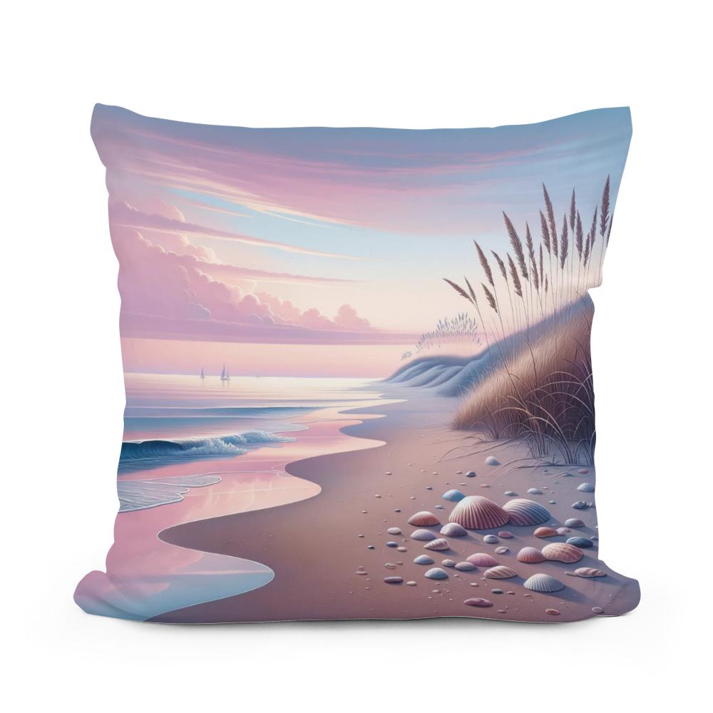 Coastal Bliss Cotton Cushion