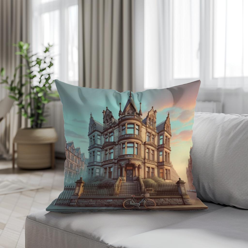 Glasgow Dawn Cotton Cushion