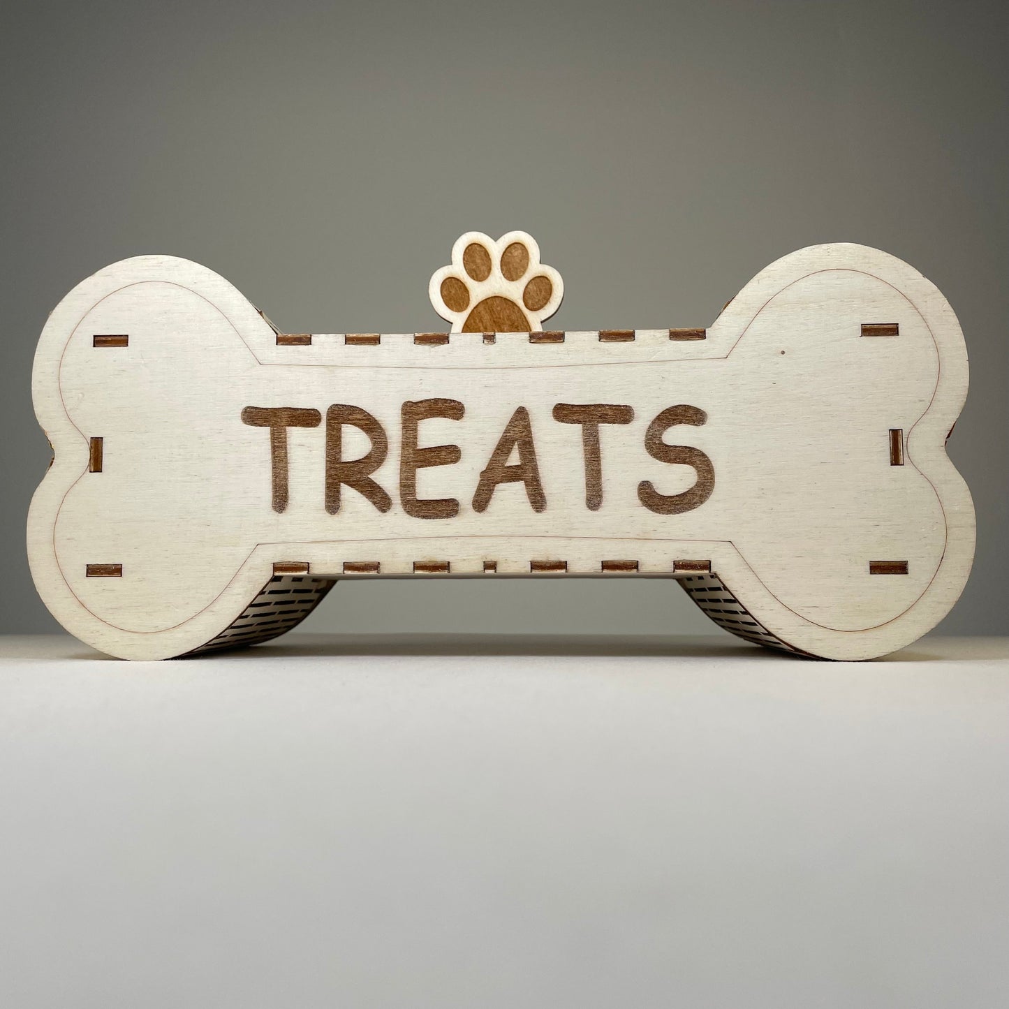 Dog Treat Box - Pre-Built Model By Curious Rabbit ®