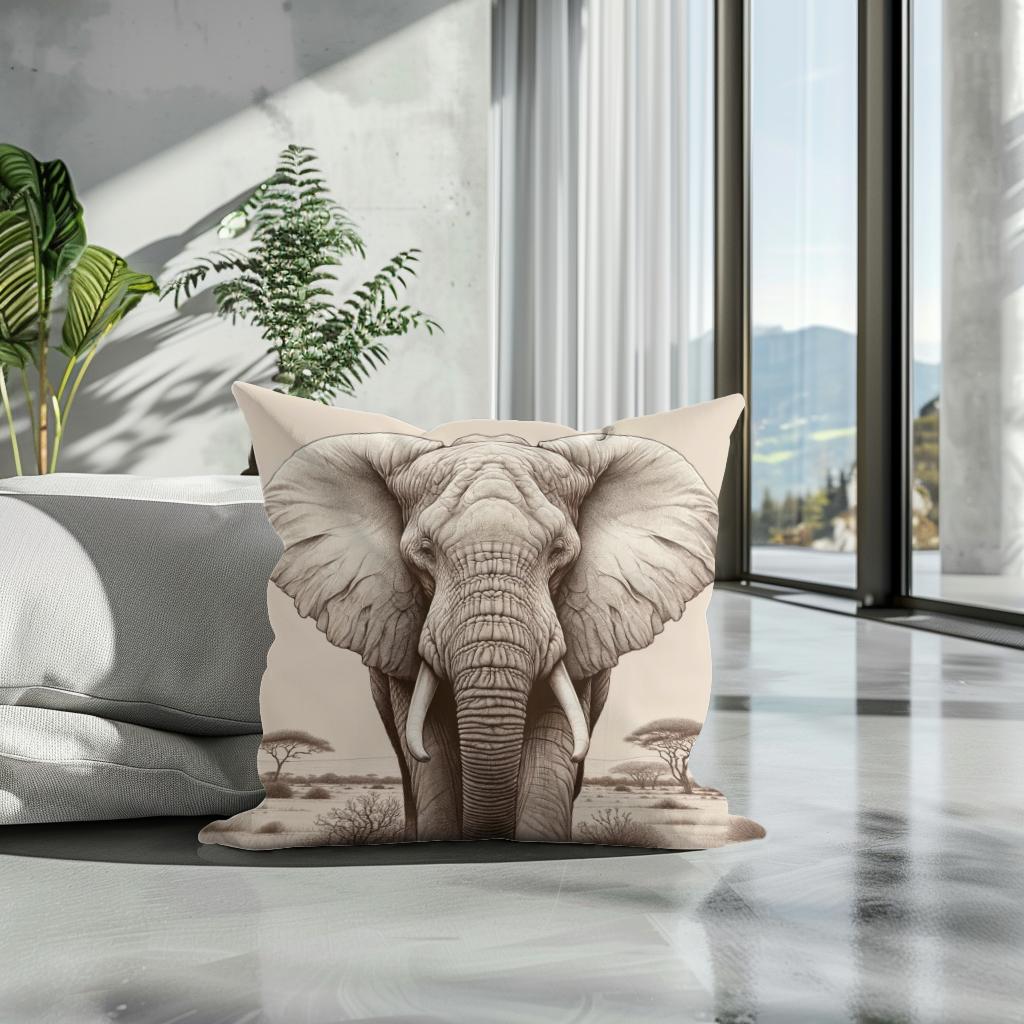 Savannah Sovereign Portrait Cotton Cushion